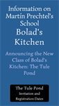 Mobile Screenshot of boladskitchen.com