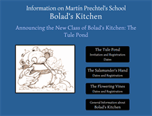 Tablet Screenshot of boladskitchen.com